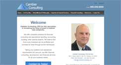 Desktop Screenshot of cambierconsulting.com